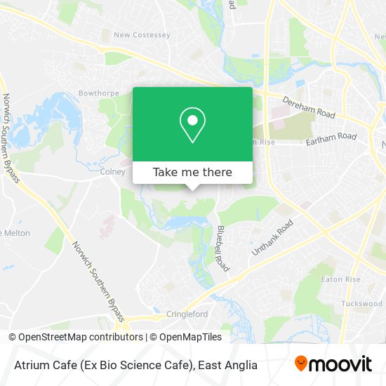 Atrium Cafe (Ex Bio Science Cafe) map