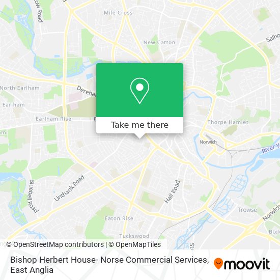 Bishop Herbert House- Norse Commercial Services map