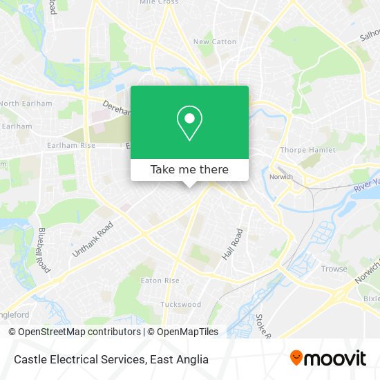 Castle Electrical Services map