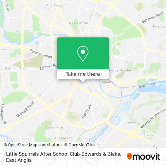 Little Squirrels After School Club-Edwards & Blake map
