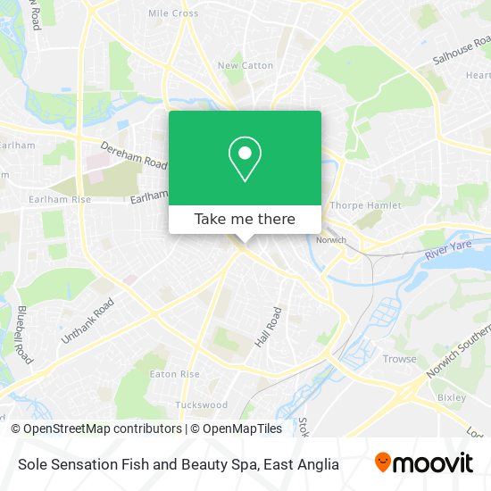 Sole Sensation Fish and Beauty Spa map
