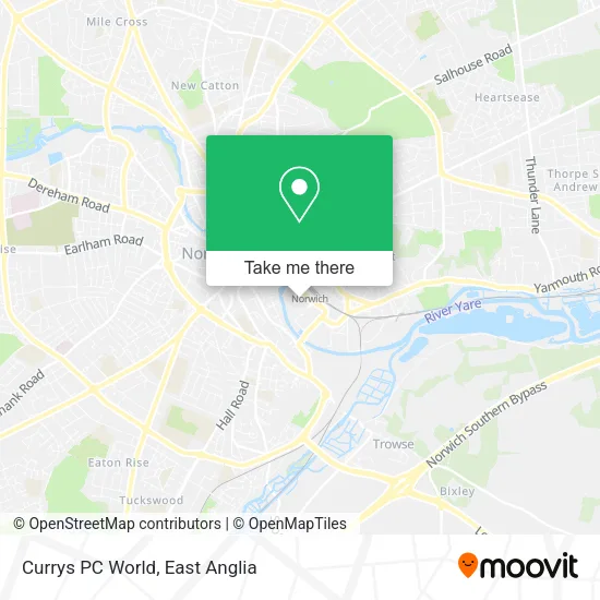 Currys PC World map
