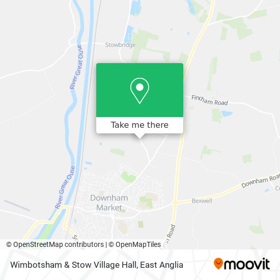 Wimbotsham & Stow Village Hall map