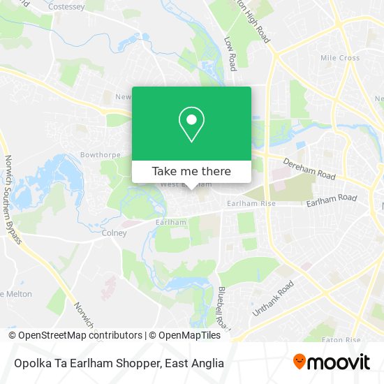Opolka Ta Earlham Shopper map