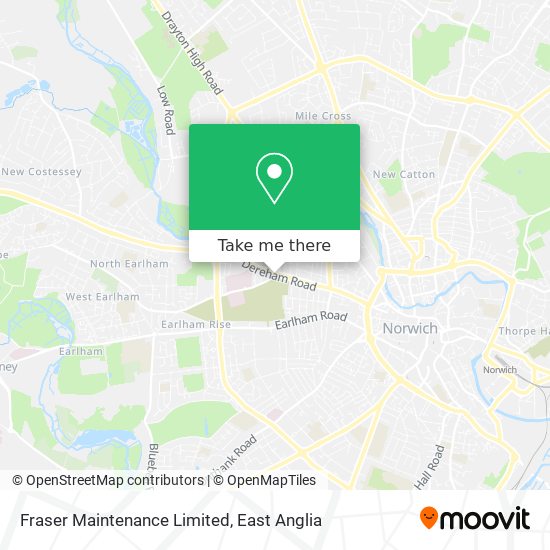 Fraser Maintenance Limited map