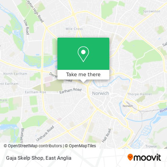 Gaja Skelp Shop map