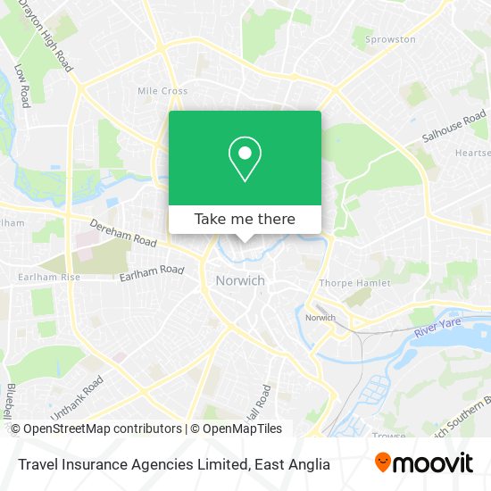 Travel Insurance Agencies Limited map