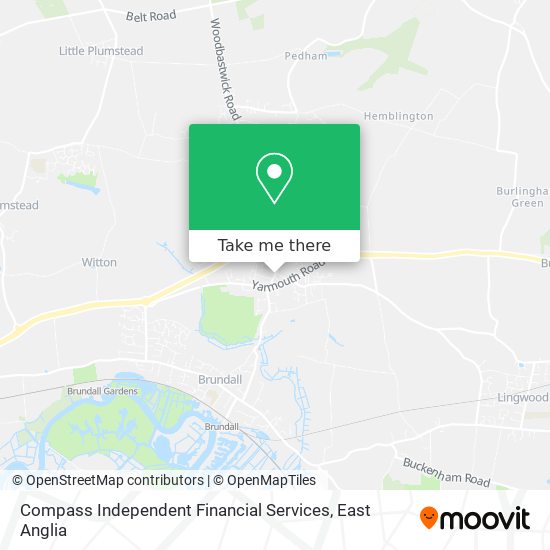 Compass Independent Financial Services map