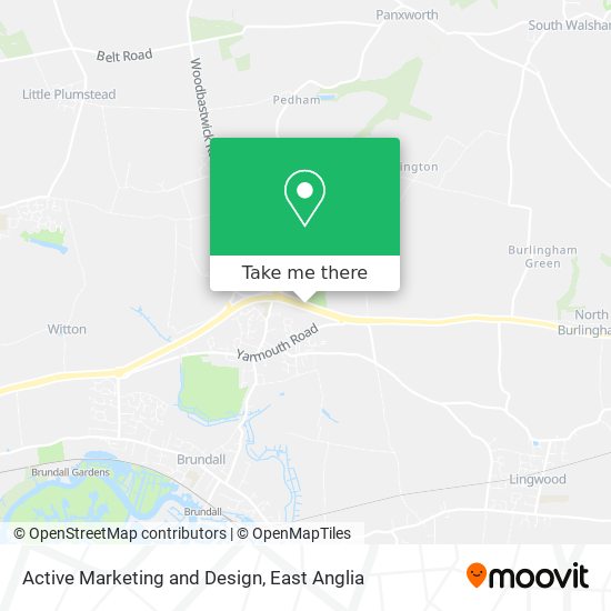 Active Marketing and Design map