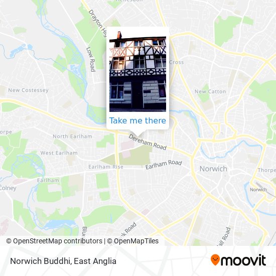 Norwich Buddhi map