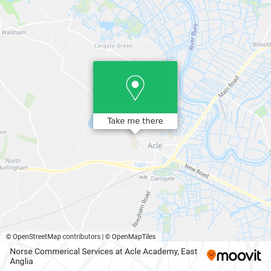 Norse Commerical Services at Acle Academy map
