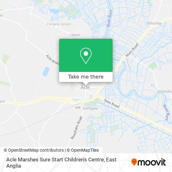 Acle Marshes Sure Start Children's Centre map