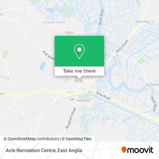 Acle Recreation Centre map