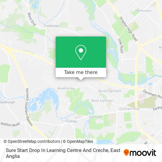 Sure Start Drop In Learning Centre And Creche map