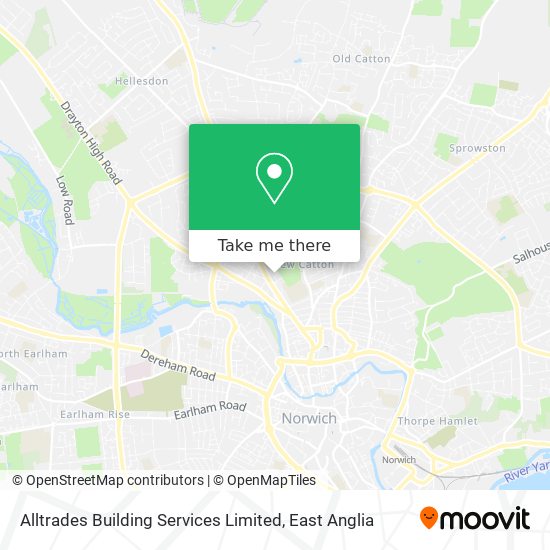 Alltrades Building Services Limited map