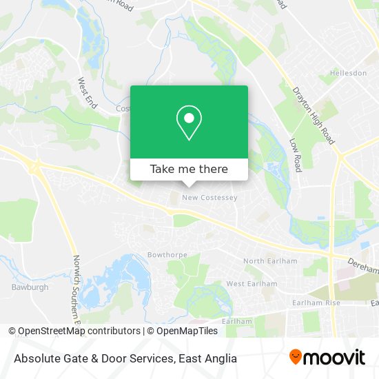 Absolute Gate & Door Services map