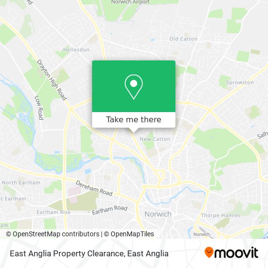 East Anglia Property Clearance map