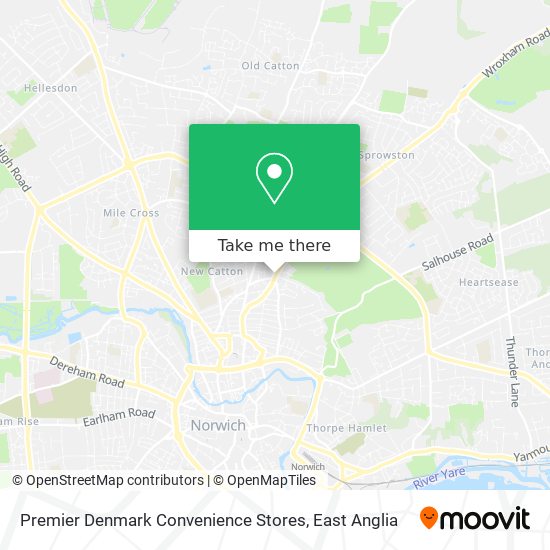 Premier Denmark Convenience Stores map