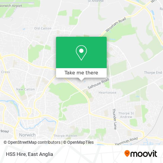 HSS Hire map