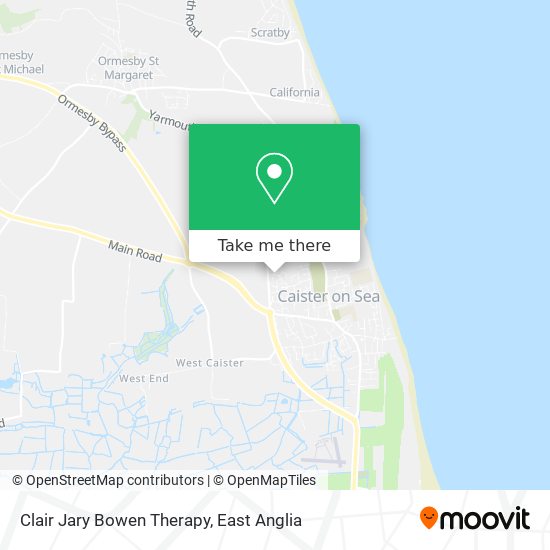 Clair Jary Bowen Therapy map