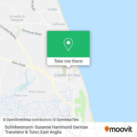 Schinkenmoon -Susanne Hammond German Translator & Tutor map