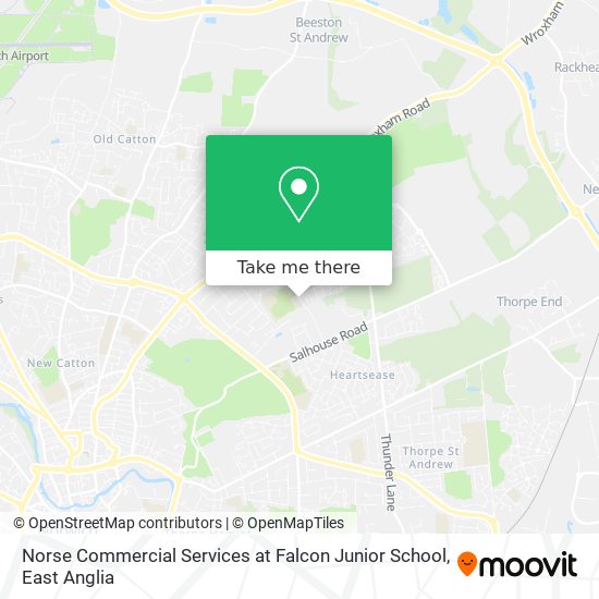 Norse Commercial Services at Falcon Junior School map