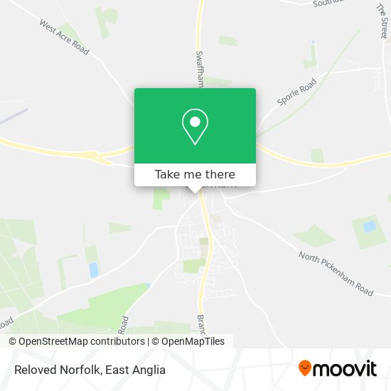 Reloved Norfolk map