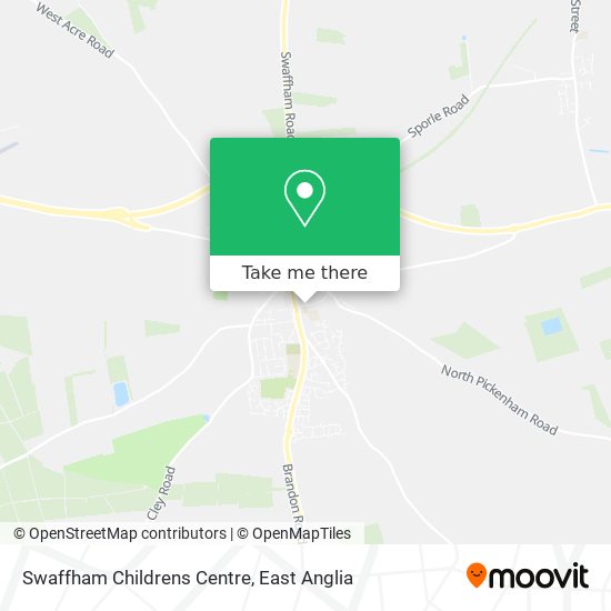 Swaffham Childrens Centre map