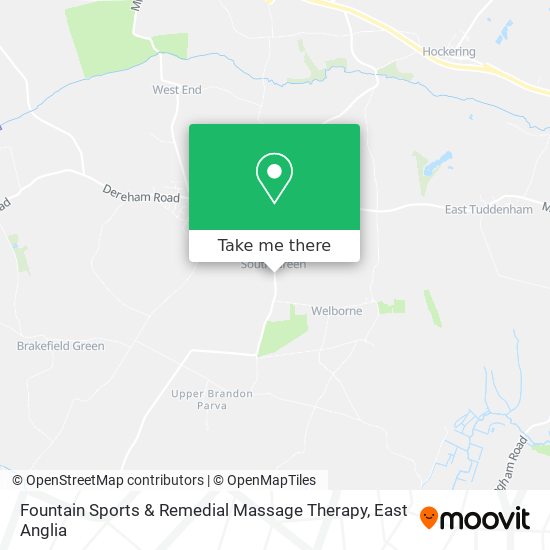 Fountain Sports & Remedial Massage Therapy map