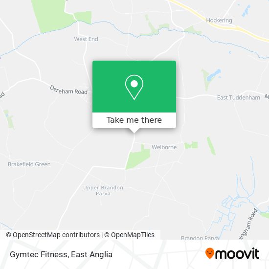 Gymtec Fitness map