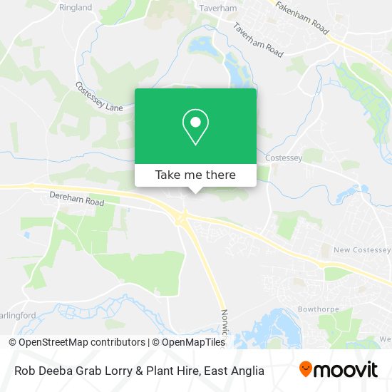 Rob Deeba Grab Lorry & Plant Hire map