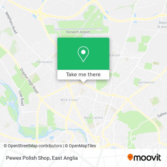 Pewex Polish Shop map