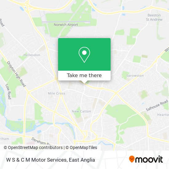 W S & C M Motor Services map