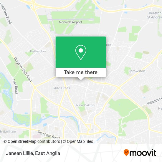 Janean Lillie map