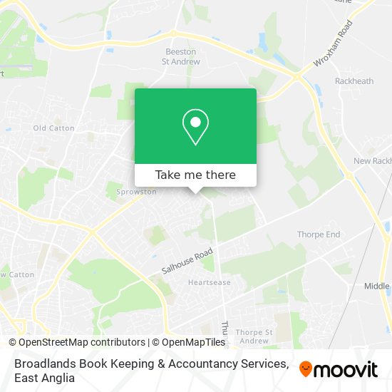 Broadlands Book Keeping & Accountancy Services map