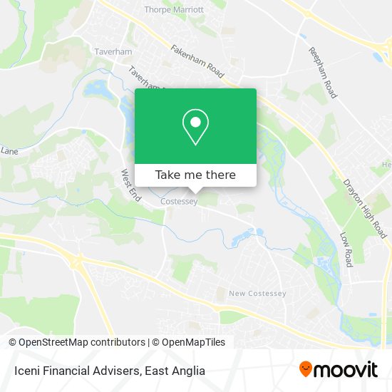 Iceni Financial Advisers map