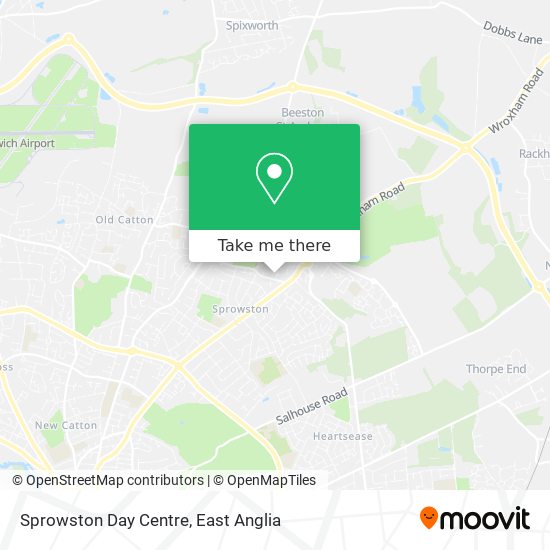 Sprowston Day Centre map