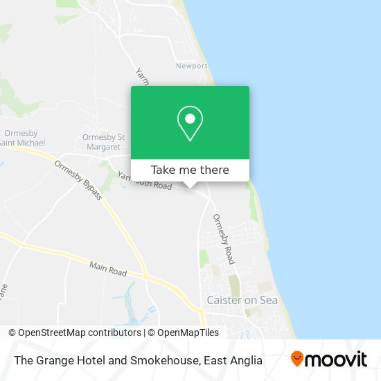 The Grange Hotel and Smokehouse map