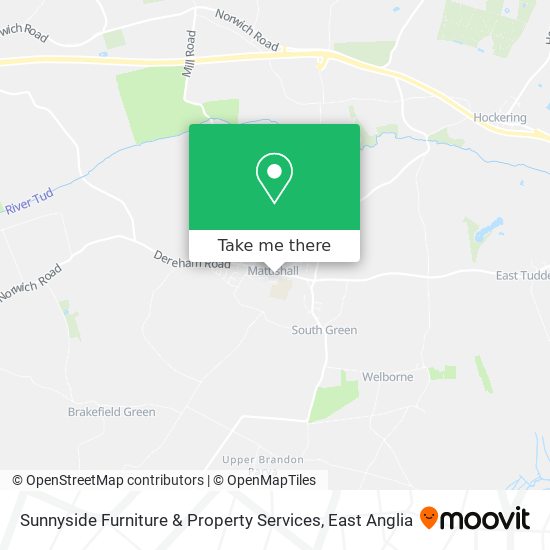 Sunnyside Furniture & Property Services map