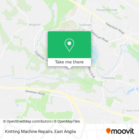 Knitting Machine Repairs map