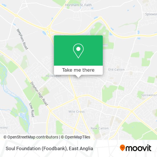 Soul Foundation (Foodbank) map