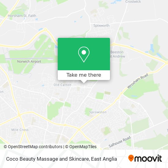 Coco Beauty Massage and Skincare map