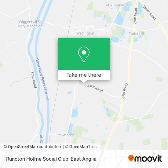 Runcton Holme Social Club map