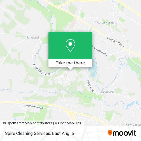 Spire Cleaning Services map