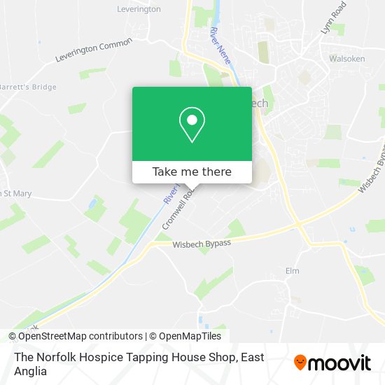 The Norfolk Hospice Tapping House Shop map