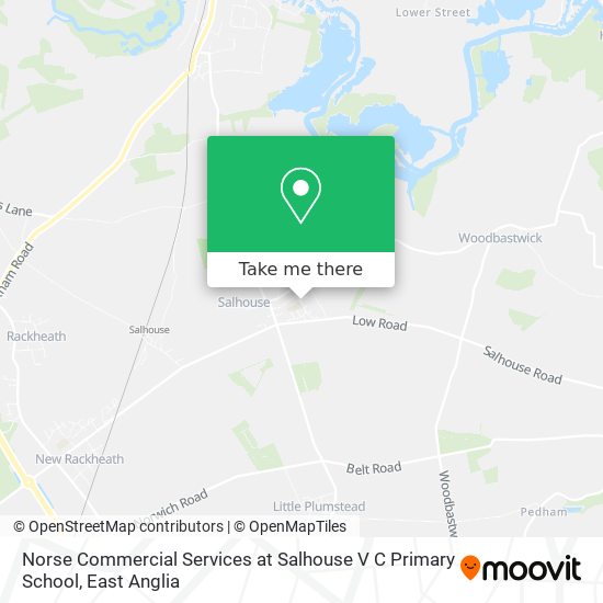 Norse Commercial Services at Salhouse V C Primary School map