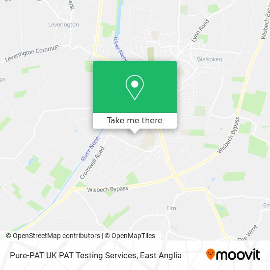 Pure-PAT UK PAT Testing Services map