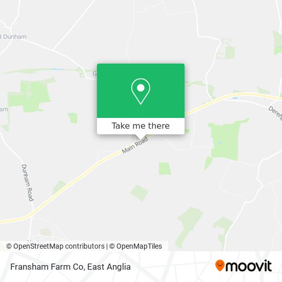 Fransham Farm Co map