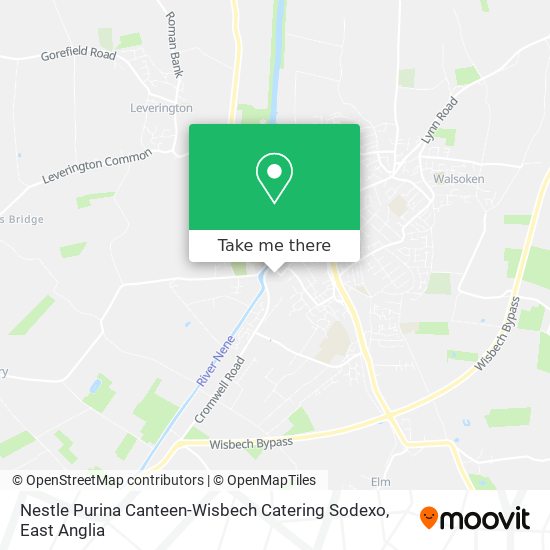 Nestle Purina Canteen-Wisbech Catering Sodexo map