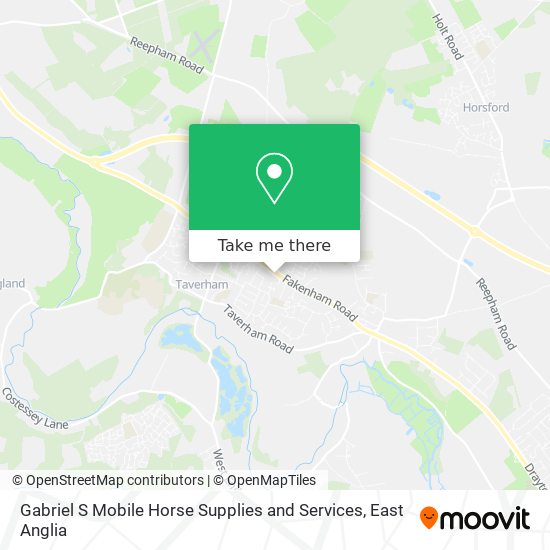 Gabriel S Mobile Horse Supplies and Services map